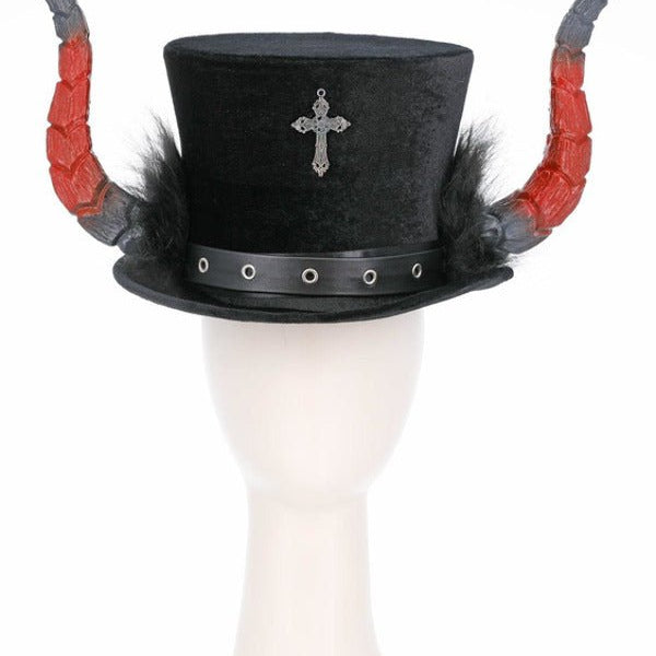 Deluxe Devil Top Hat - Adult Weekender