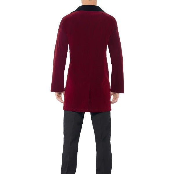Deluxe Edwardian Gent Costume, Red - Adult Weekender