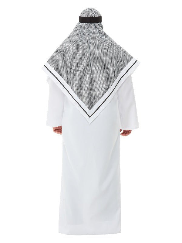 Deluxe Fake Sheikh Costume, White - Adult Weekender