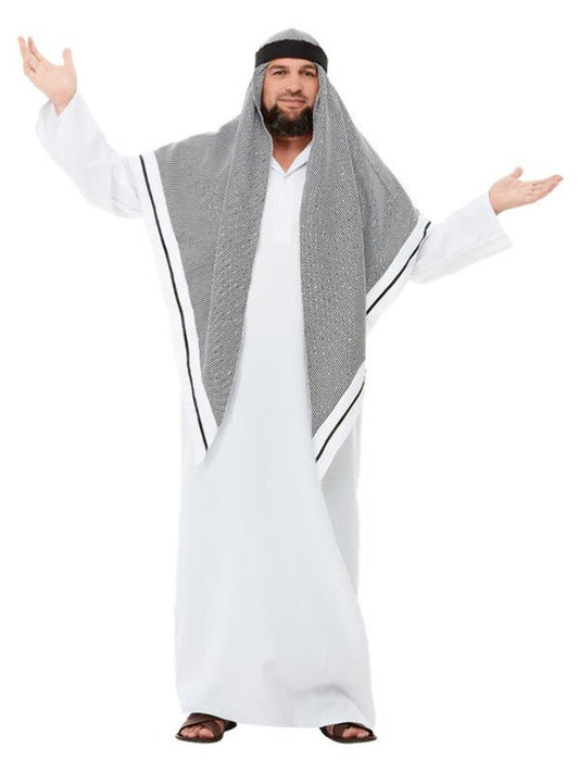 Deluxe Fake Sheikh Costume, White - Adult Weekender