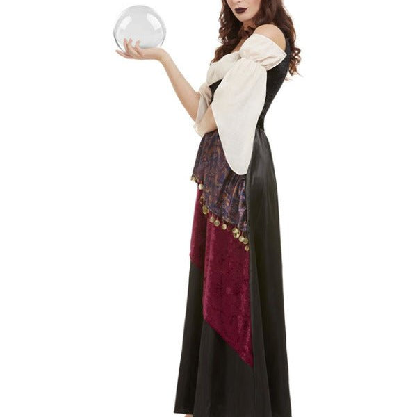 Deluxe Fortune Teller Costume, Black - Adult Weekender