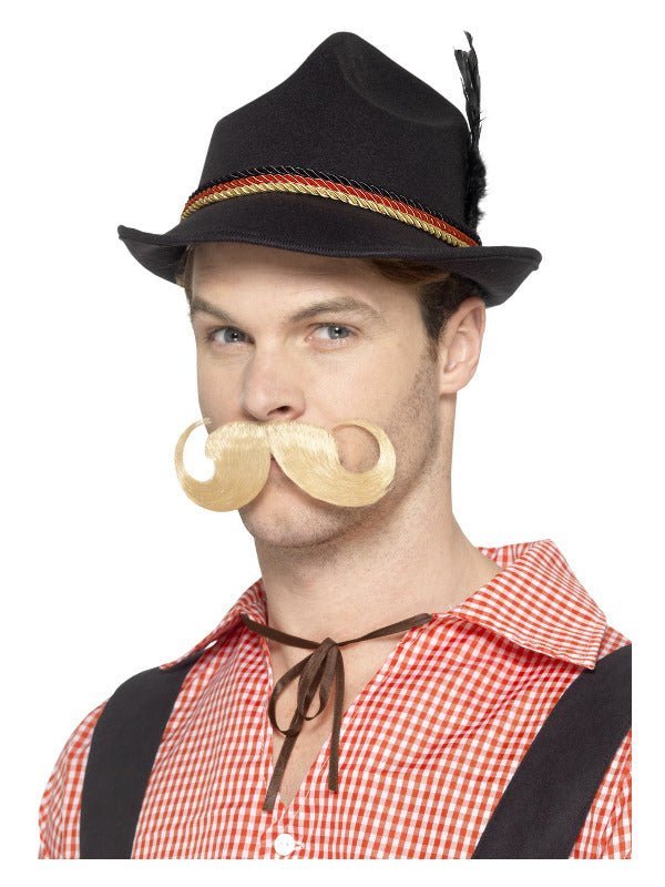 Deluxe German Trenker Hat, Black - Adult Weekender