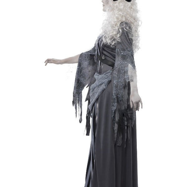 Deluxe Ghost Ship Princess Costume, Grey - Adult Weekender