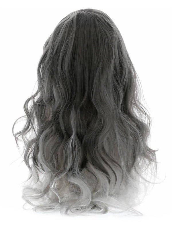 Deluxe Gothic Bride Wig, Grey - Adult Weekender