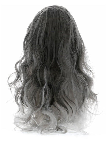 Deluxe Gothic Bride Wig, Grey - Adult Weekender