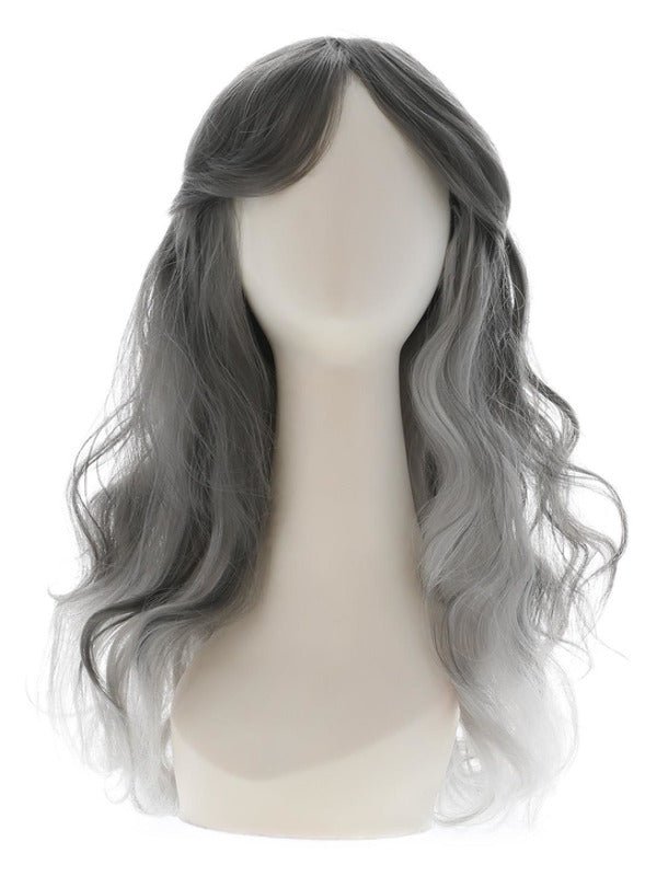 Deluxe Gothic Bride Wig, Grey - Adult Weekender