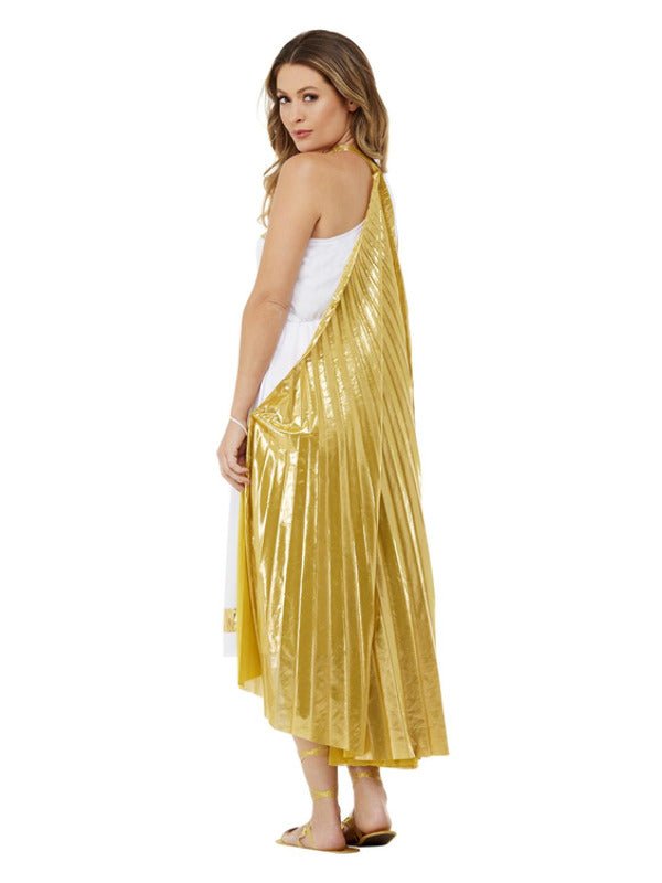 Deluxe Grecian Cape, Gold - Adult Weekender