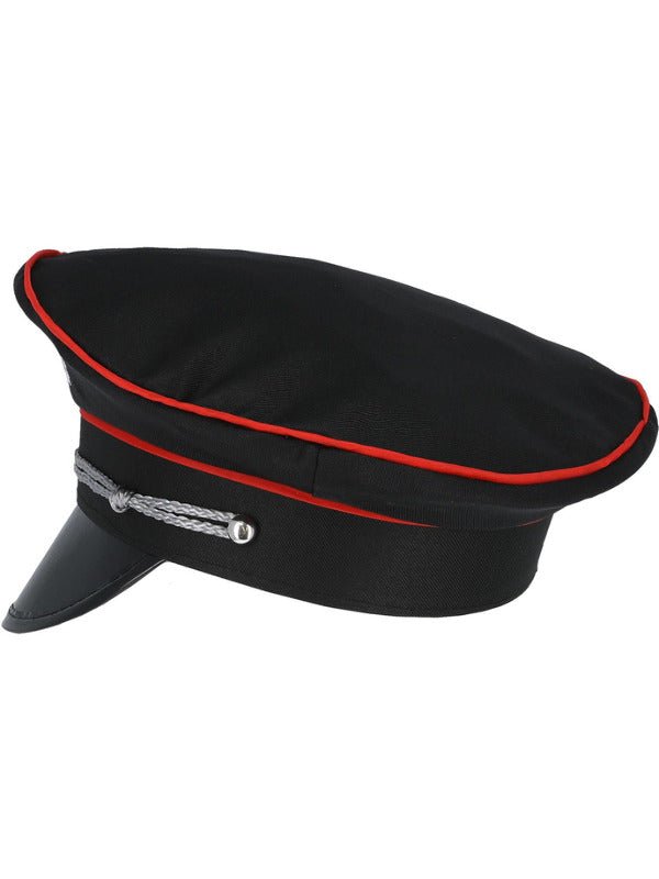 Deluxe Military Hat, Black - Adult Weekender