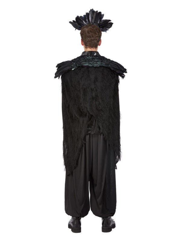 Deluxe Raven King Costume, Black - Adult Weekender