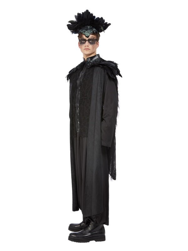 Deluxe Raven King Costume, Black - Adult Weekender