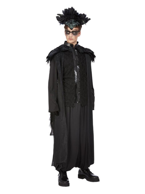Deluxe Raven King Costume, Black - Adult Weekender