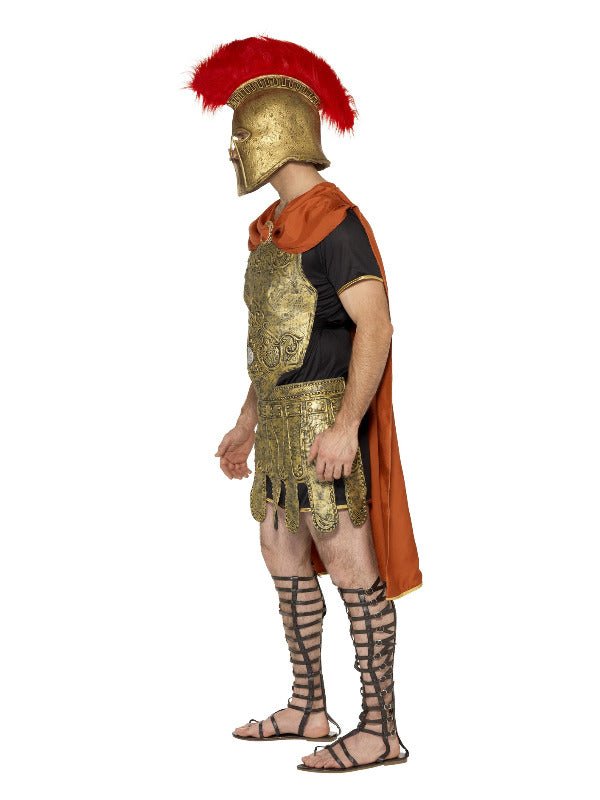 Deluxe Roman Soldier Costume, Gold - Adult Weekender
