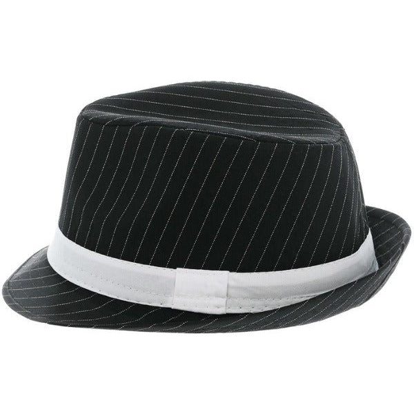 Deluxe Trilby Hat, Black - Adult Weekender