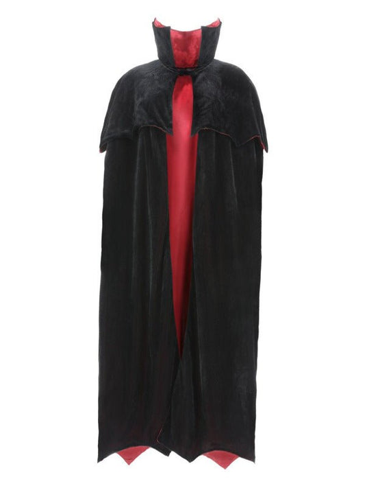 Deluxe Vampire Cape, Black - Adult Weekender