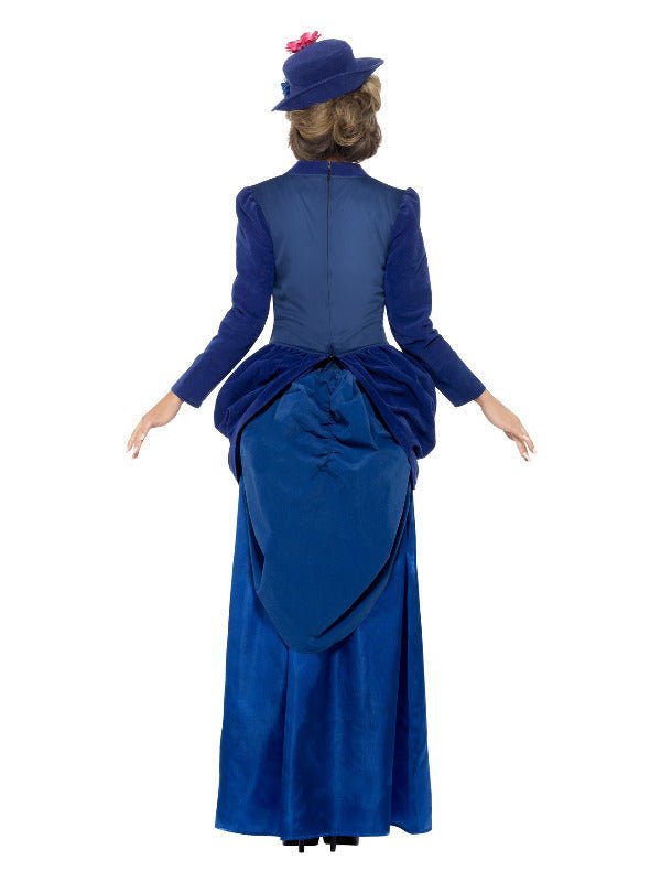 Deluxe Victorian Vixen Costume, Blue - Adult Weekender