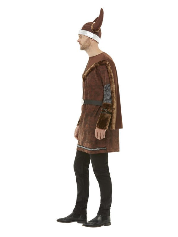 Deluxe Viking Barbarian Costume, Brown - Adult Weekender