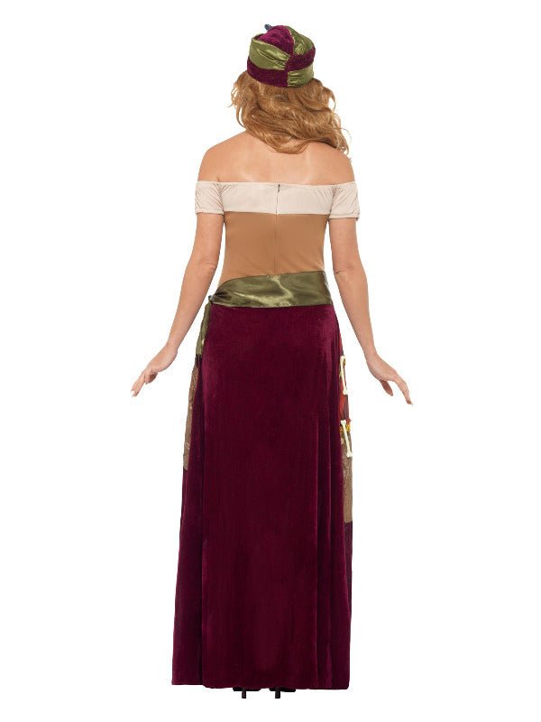 Deluxe Voodoo Priestess Costume, Multi - Coloured - Adult Weekender