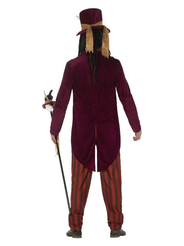 Deluxe Voodoo Witch Doctor Costume, Red - Adult Weekender