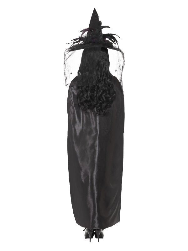 Deluxe Witch Cape, Black - Adult Weekender