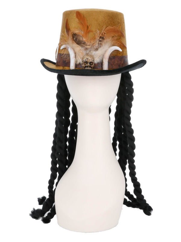 Deluxe Witch Doctor Top Hat - Adult Weekender