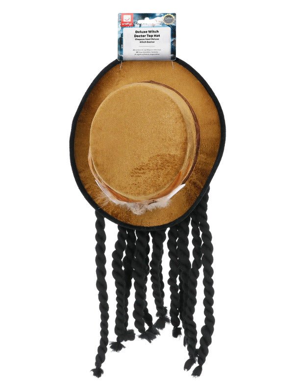 Deluxe Witch Doctor Top Hat - Adult Weekender