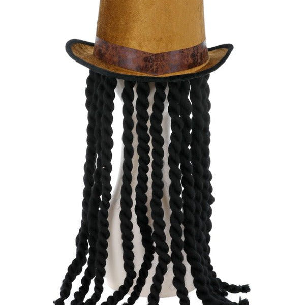 Deluxe Witch Doctor Top Hat - Adult Weekender
