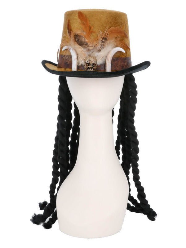 Deluxe Witch Doctor Top Hat - Adult Weekender
