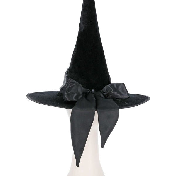 Deluxe Witch hat, Black - Adult Weekender