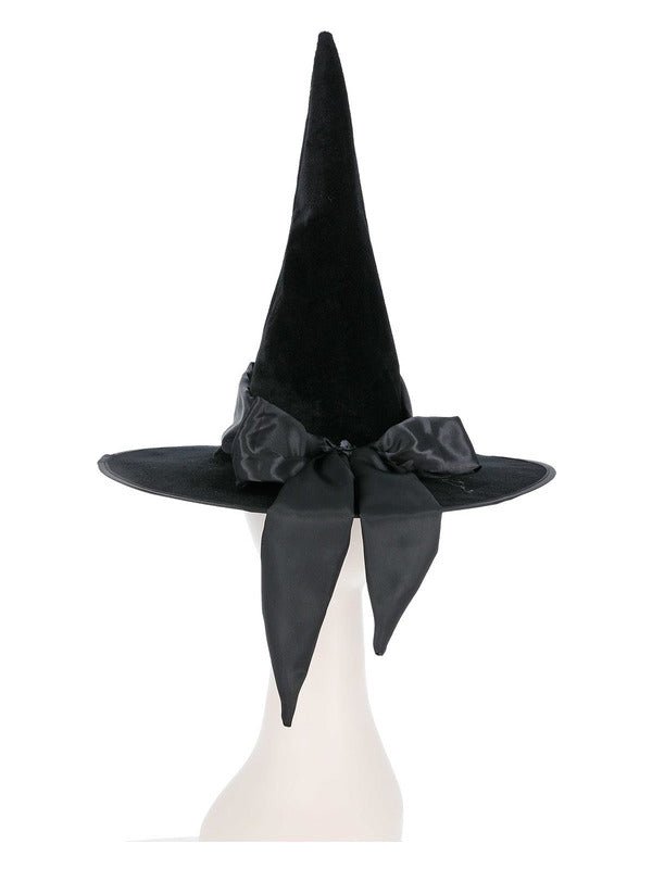 Deluxe Witch hat, Black - Adult Weekender
