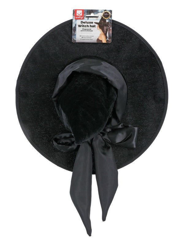 Deluxe Witch hat, Black - Adult Weekender