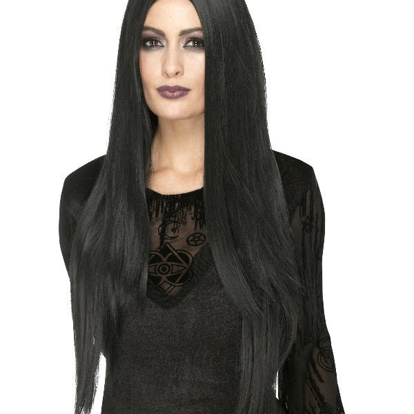 Deluxe Witch Wig, Black - Adult Weekender