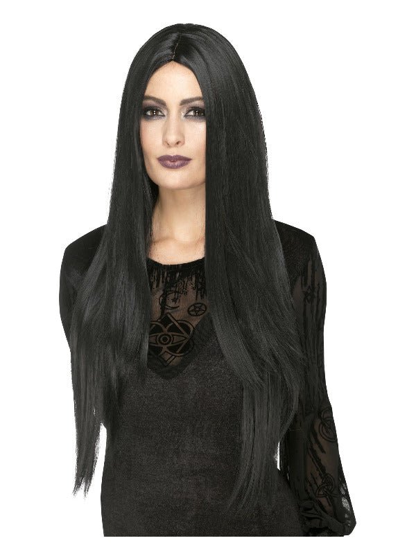 Deluxe Witch Wig, Black - Adult Weekender