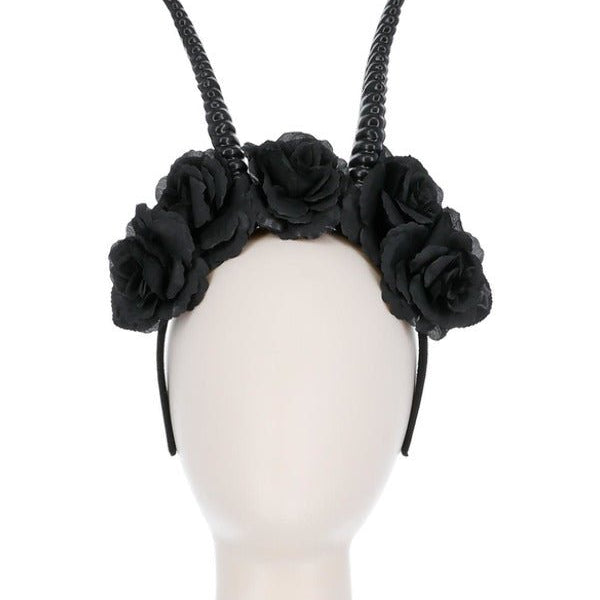 Demon Horn Flower Headband - Adult Weekender