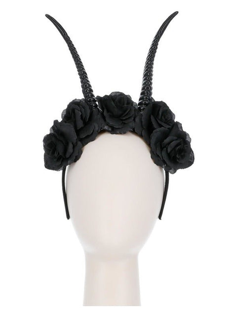 Demon Horn Flower Headband - Adult Weekender