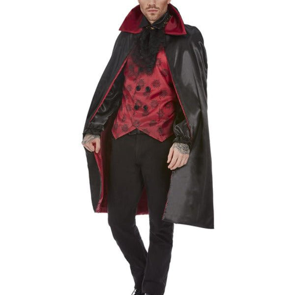 Devil Costume, Red & Black - Adult Weekender