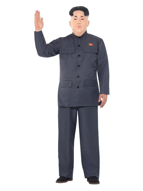 Dictator Costume, Grey - Adult Weekender