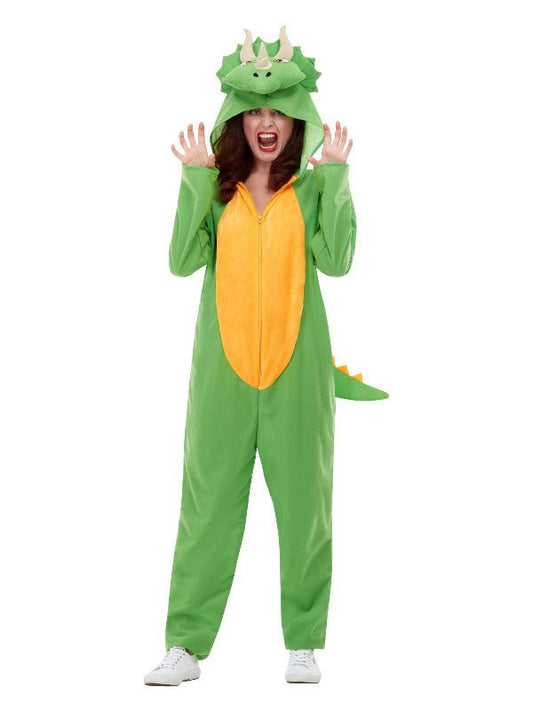 Dinosaur Costume, Green - Adult Weekender