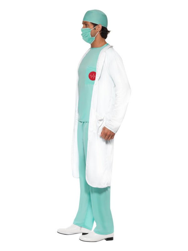 Doctor Costume, Green - Adult Weekender
