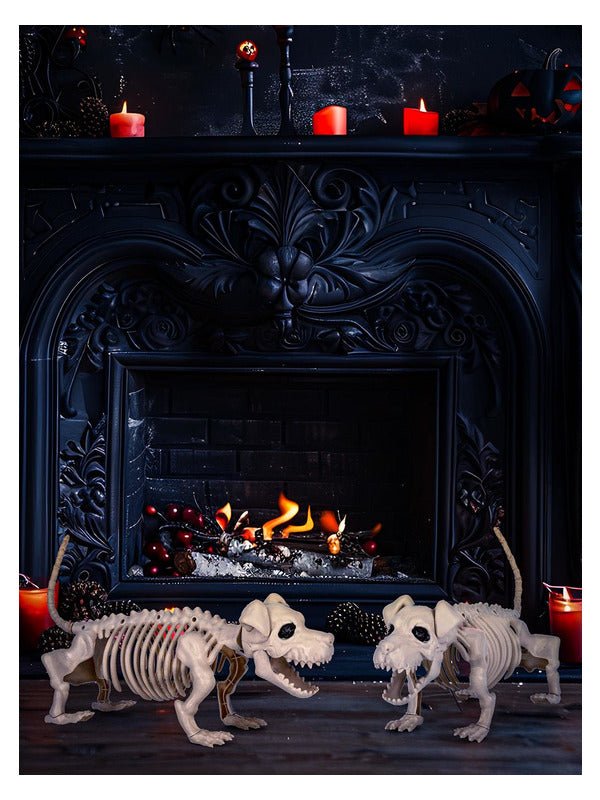 Dog Skeleton Prop, Natural - Adult Weekender