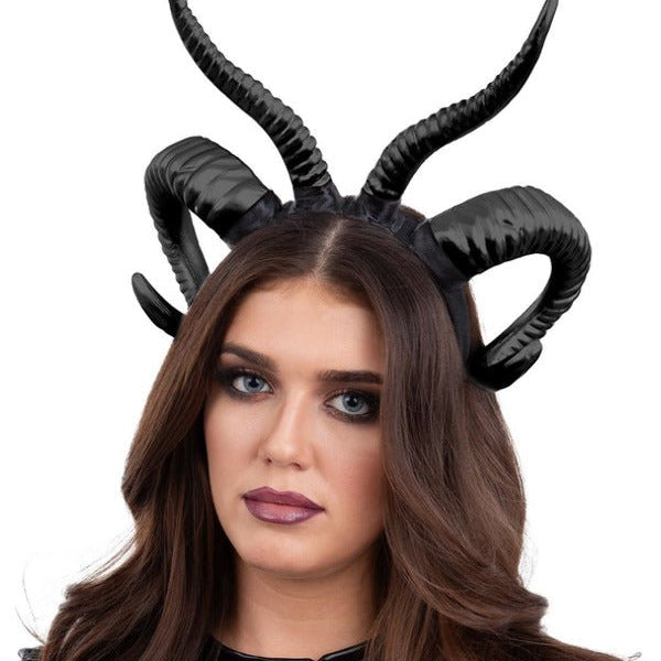 Double Demon Horn Headband - Adult Weekender