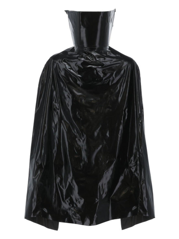 PVC Vampire Cape, Black