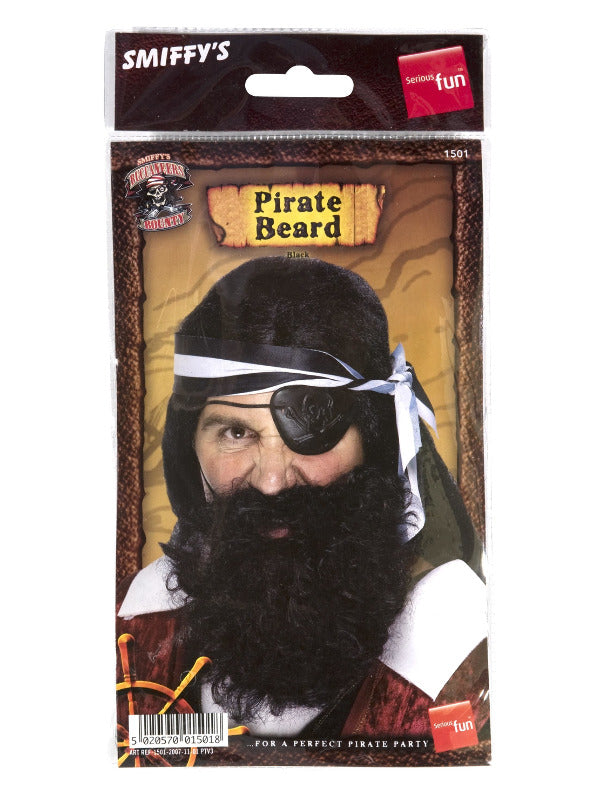 Deluxe Pirate Beard, Black