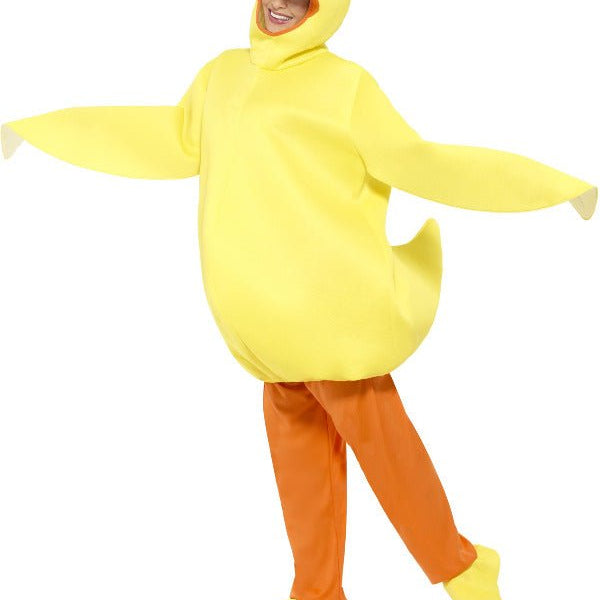 Duck Costume, with Bodysuit, Trousers, Yellow - Adult Weekender