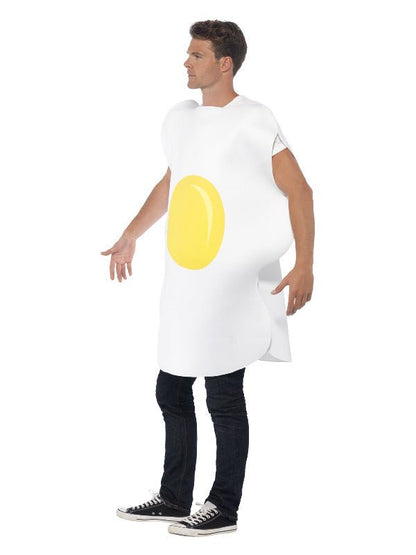Egg Costume, White - Adult Weekender