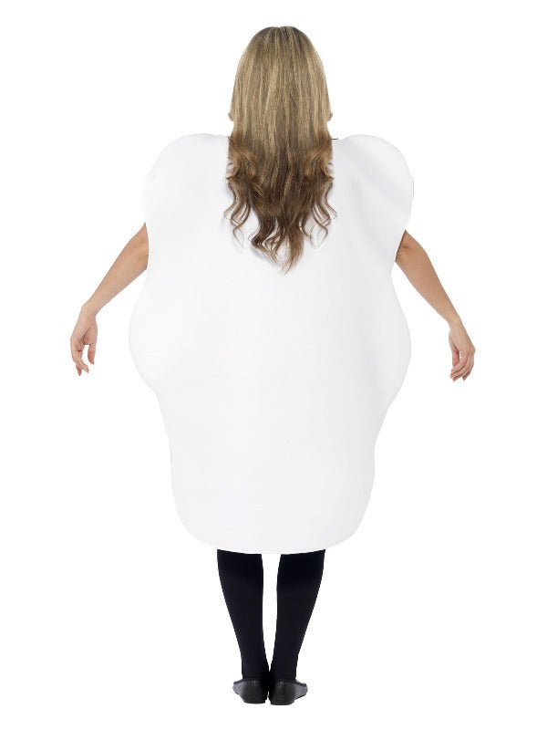 Egg Costume, White - Adult Weekender