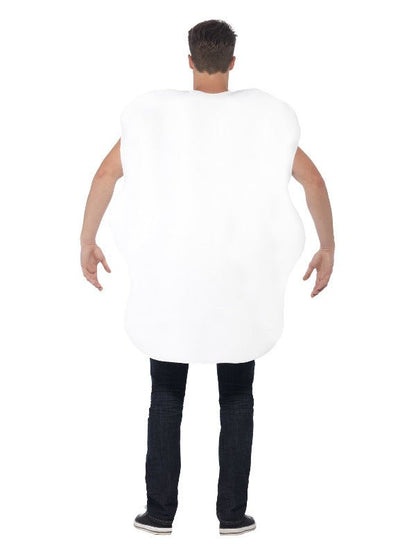 Egg Costume, White - Adult Weekender