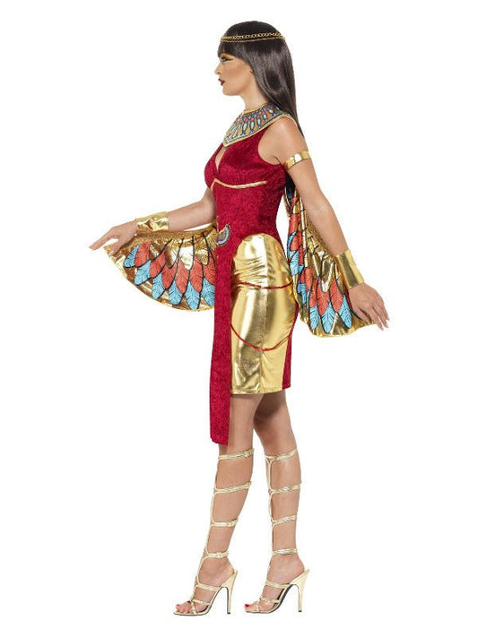 Egyptian Goddess Costume, Red - Adult Weekender