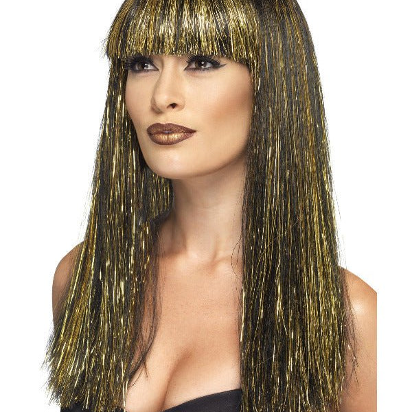 Egyptian Goddess Wig, Black - Adult Weekender