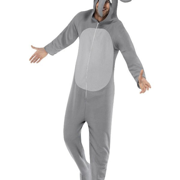 Elephant Costume, Grey - Adult Weekender