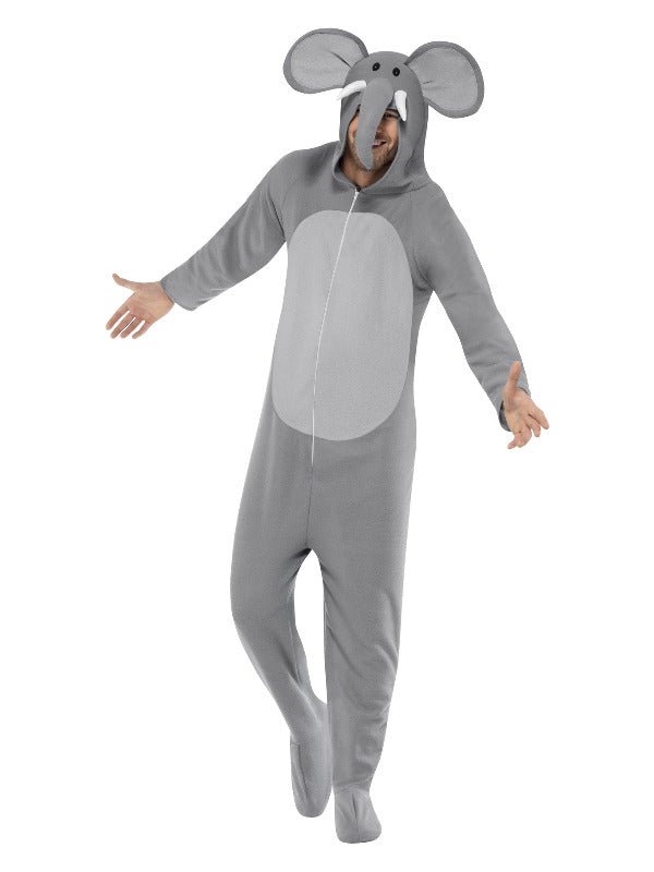 Elephant Costume, Grey - Adult Weekender